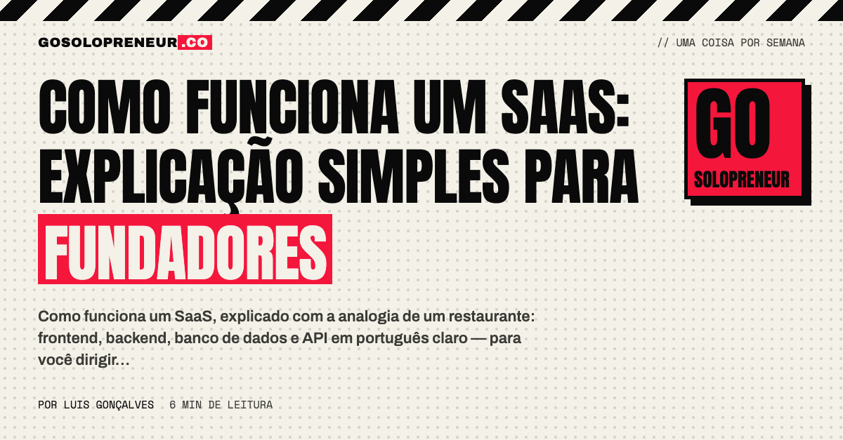 Como funciona um SaaS: explicação simples para fundadores