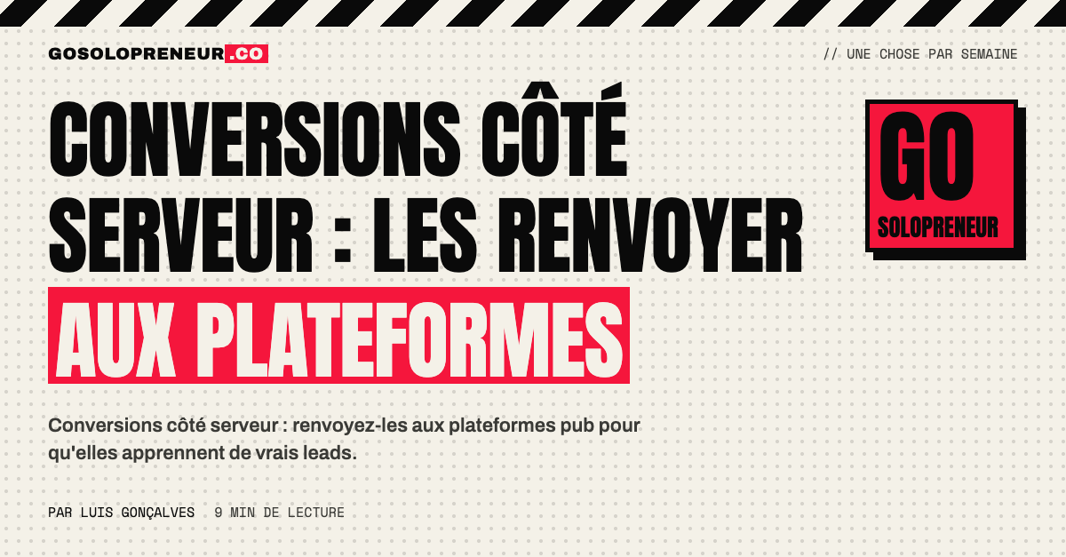 Conversions côté serveur renvoyées aux plateformes publicitaires : un schéma serveur et navigateur