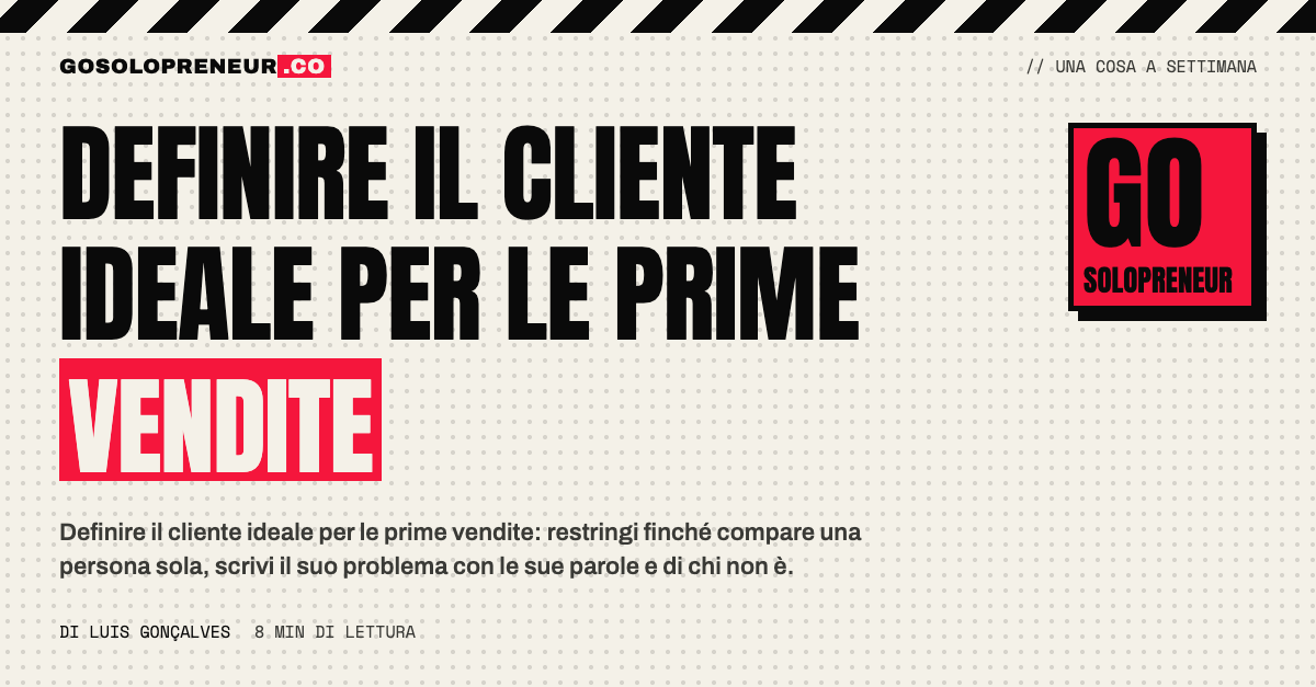 Taccuino con il profilo di una persona sola: definire il cliente ideale per le prime vendite