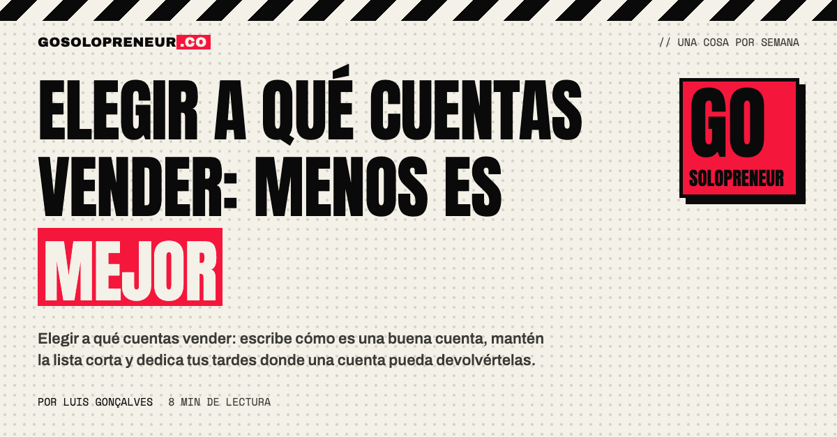 Elegir a qué cuentas vender: una lista corta de empresas marcadas en un papel sobre una mesa