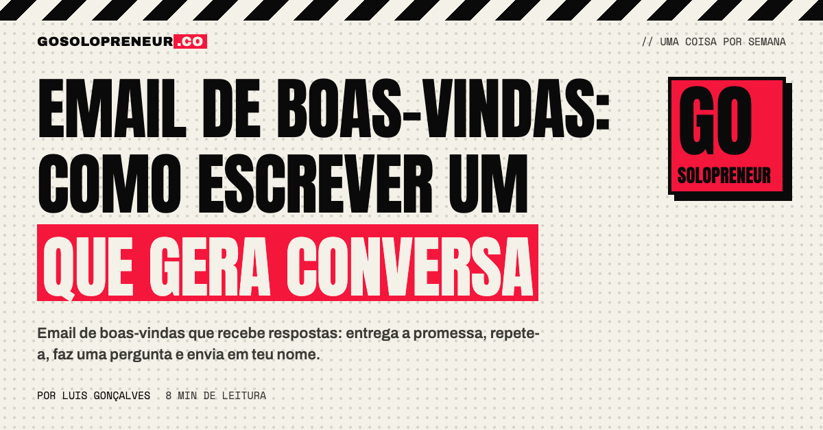 Email de boas-vindas: como escrever um que gera conversa