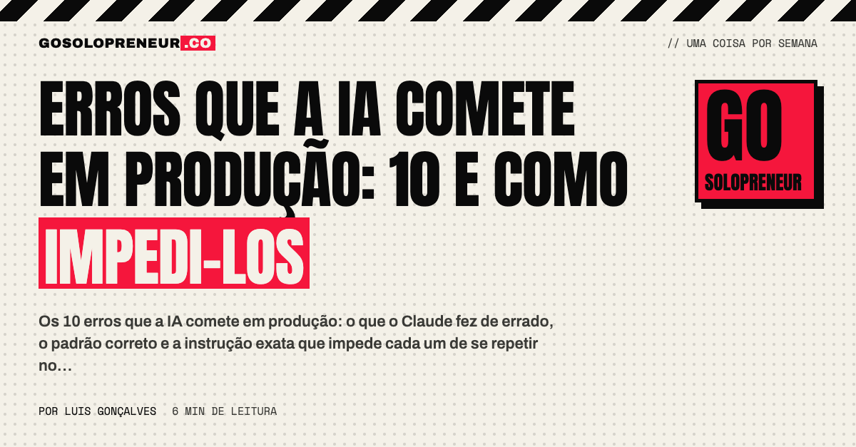 Erros que a IA comete em produção: 10 e como impedi-los