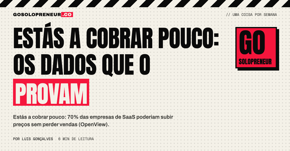 Estás a cobrar pouco: os dados que o provam
