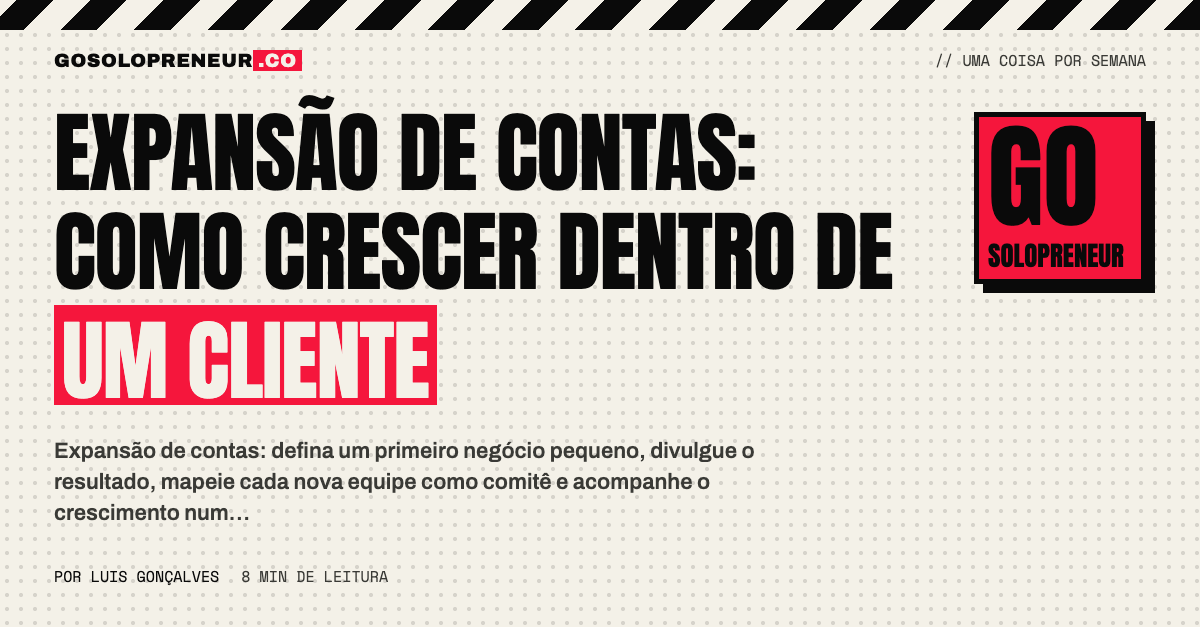 Expansão de contas: como crescer dentro da conta de um cliente