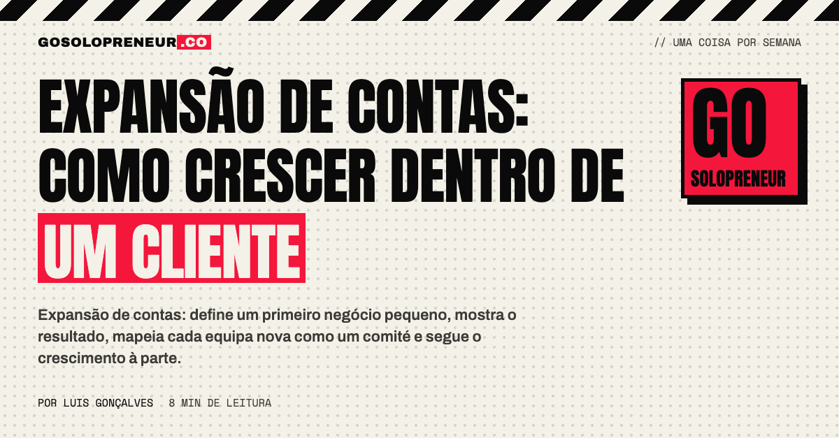 Expansão de contas: como crescer dentro de um cliente