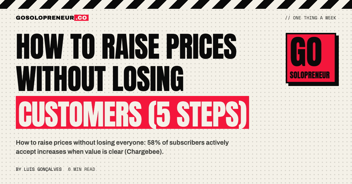How to Raise Prices Without Losing Customers (5 Steps)