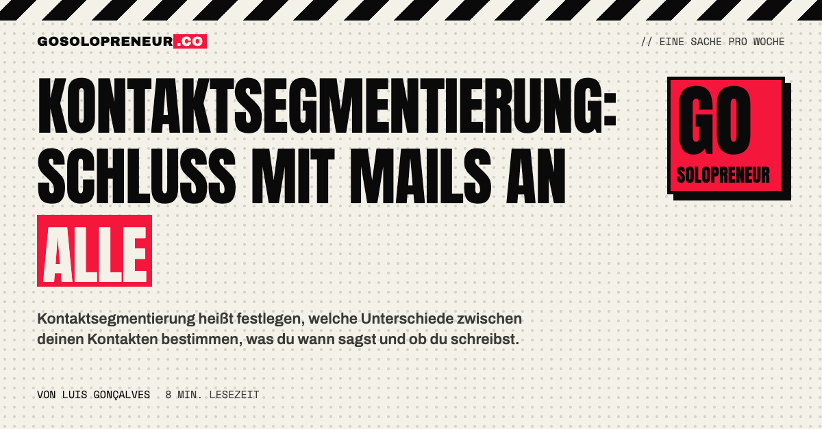 Kontaktsegmentierung: Schluss mit Mails an alle, ein Mann sortiert seine Kontakte in Gruppen