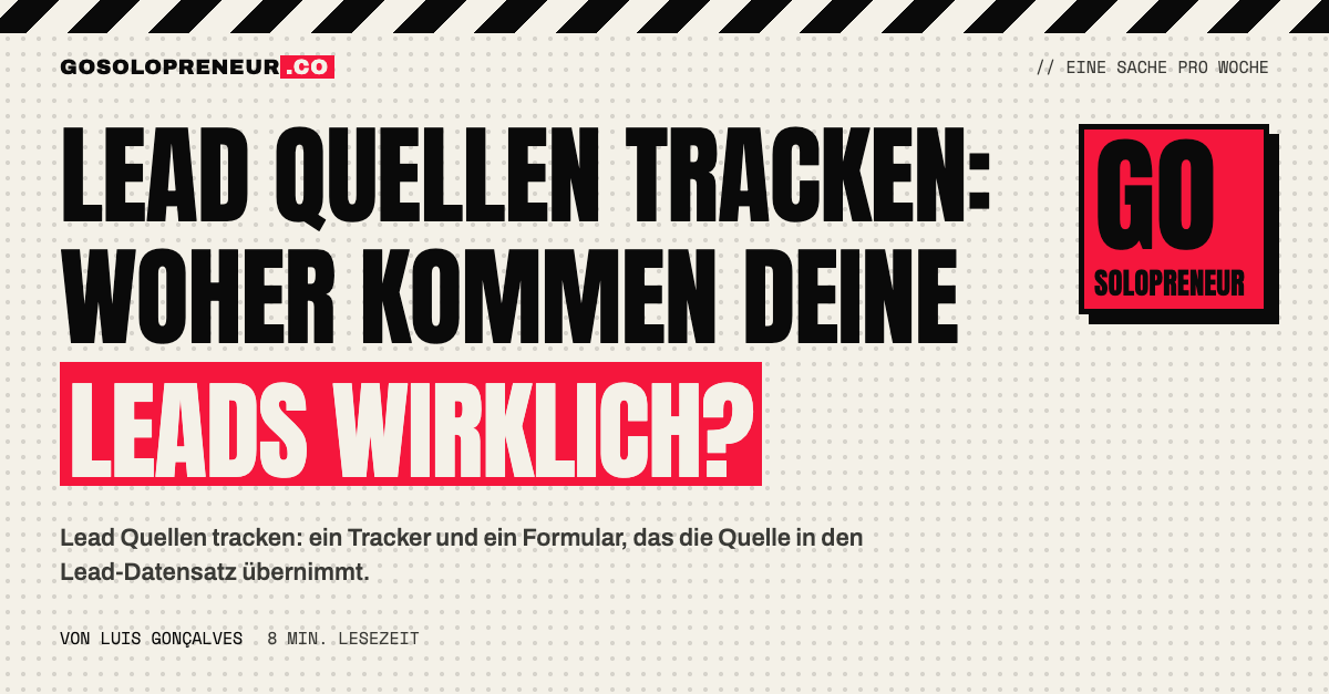 Lead Quellen tracken: Titelbild