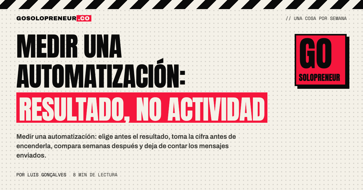 Medir una automatización: gráfico de antes y después del tiempo de respuesta