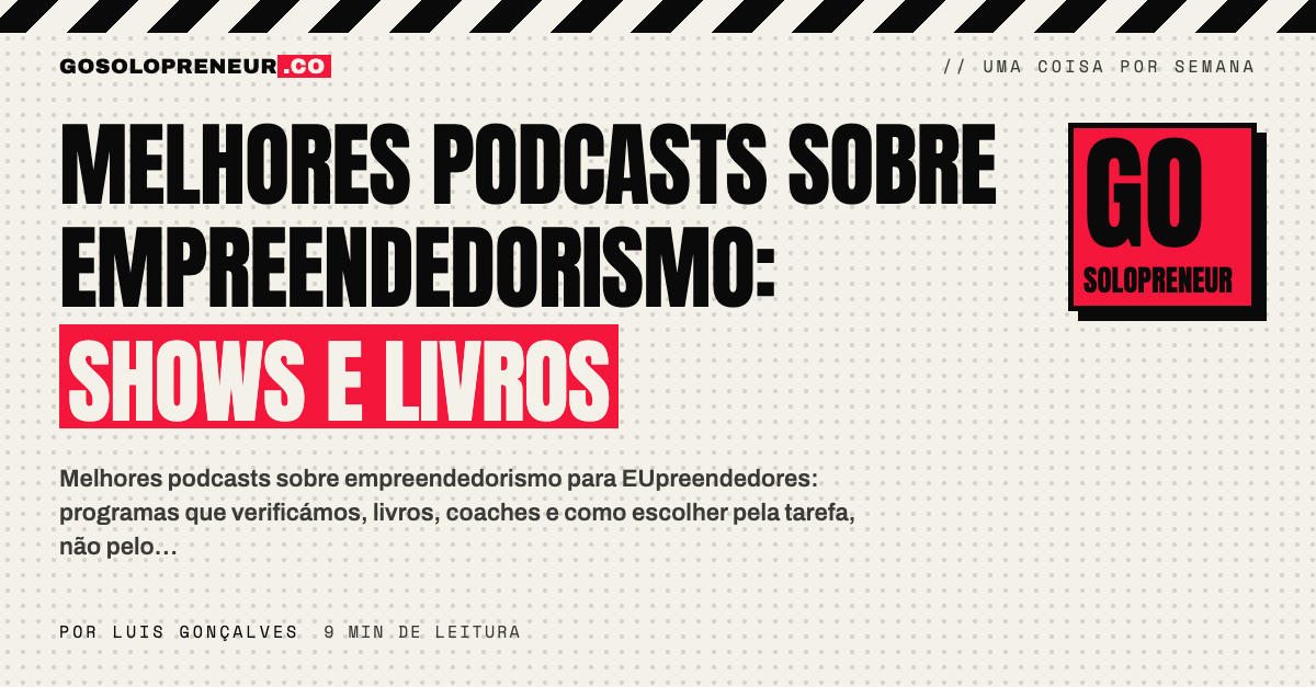 Melhores podcasts sobre empreendedorismo: auscultadores e livros sobre a secretária de um EUpreendedor