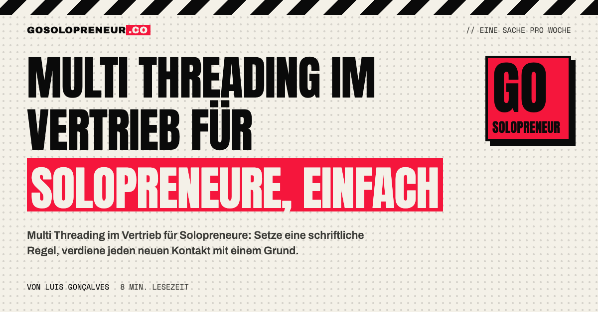 Multi Threading im Vertrieb: mehrere Ansprechpartner in einem Account aufbauen