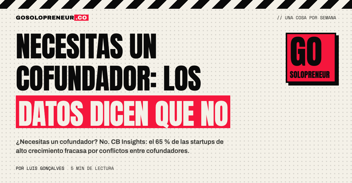 ¿Necesitas un cofundador? Dos fundadores discutiendo el reparto de capital frente a un fundador en solitario con IA