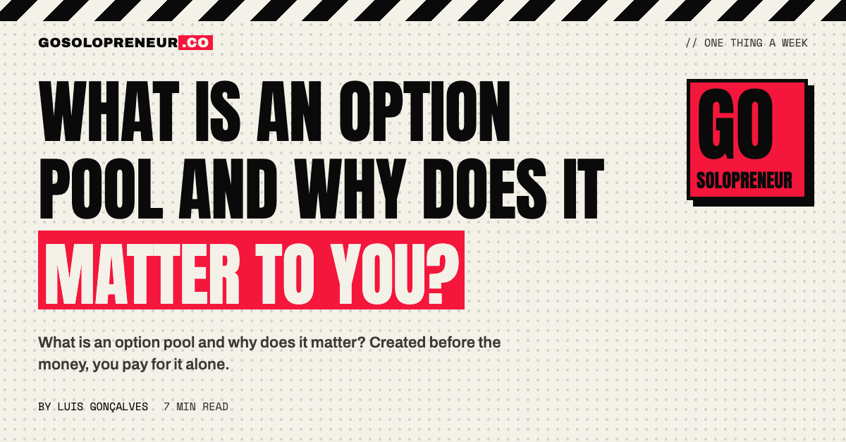 What Is an Option Pool and Why Does It Matter to You?