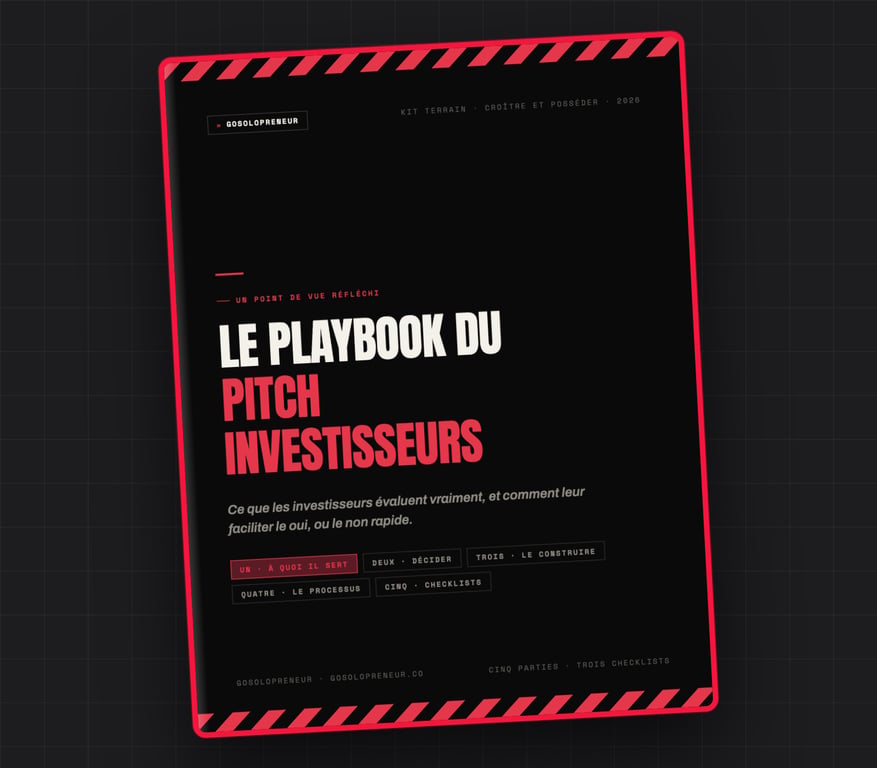Le Playbook du pitch investisseurs, couverture du guide gratuit