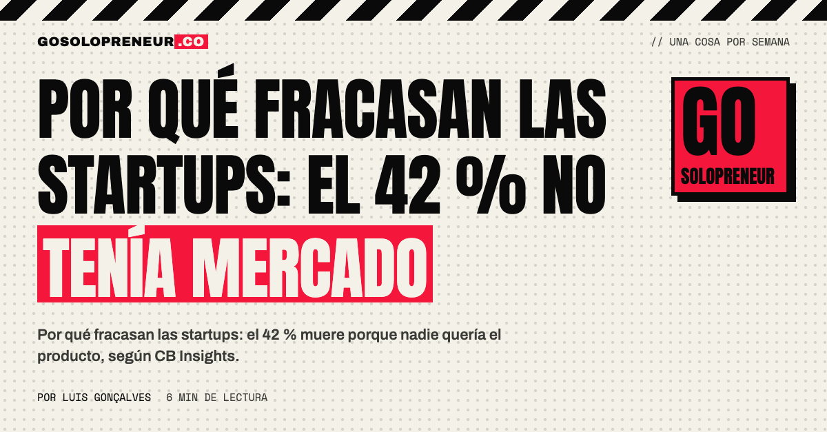 Por qué fracasan las startups: un fundador ante un producto que nadie quería
