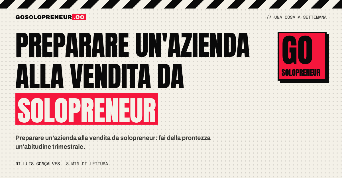 Cartella ordinata di contratti e registri: preparare un'azienda alla vendita