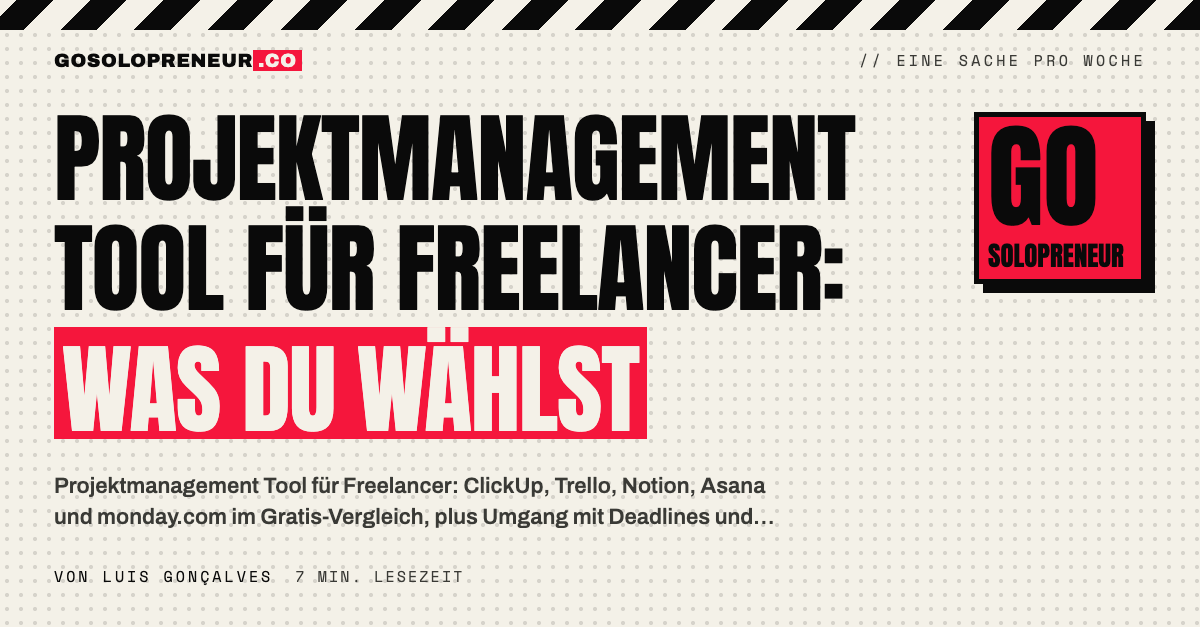 Projektmanagement Tool für Freelancer: ein Kanban-Board mit drei Spalten auf dem Bildschirm einer Solopreneurin