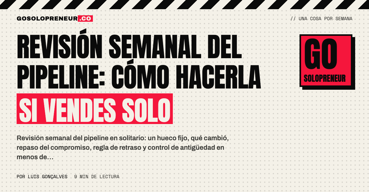 Persona revisando su pipeline de ventas un jueves por la mañana con una taza de café