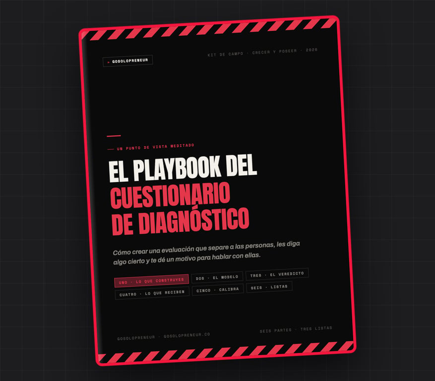 El Playbook del cuestionario de diagnóstico, portada de la guía gratuita