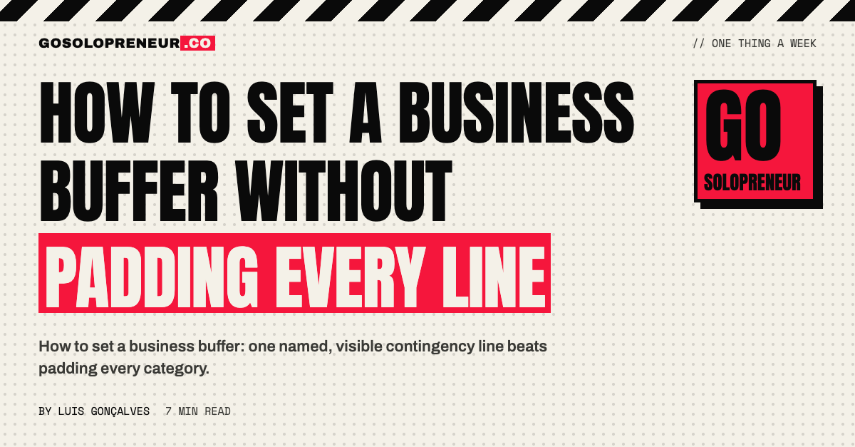 How to Set a Business Buffer Without Padding Every Line