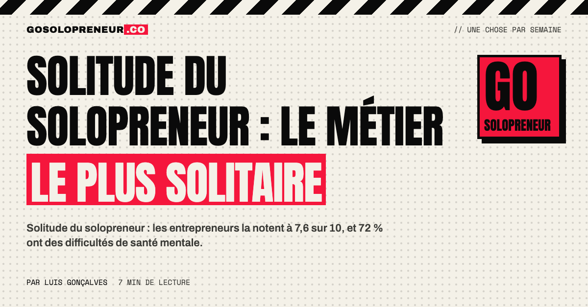 Solitude du solopreneur : un entrepreneur seul devant son ordinateur portable dans le silence