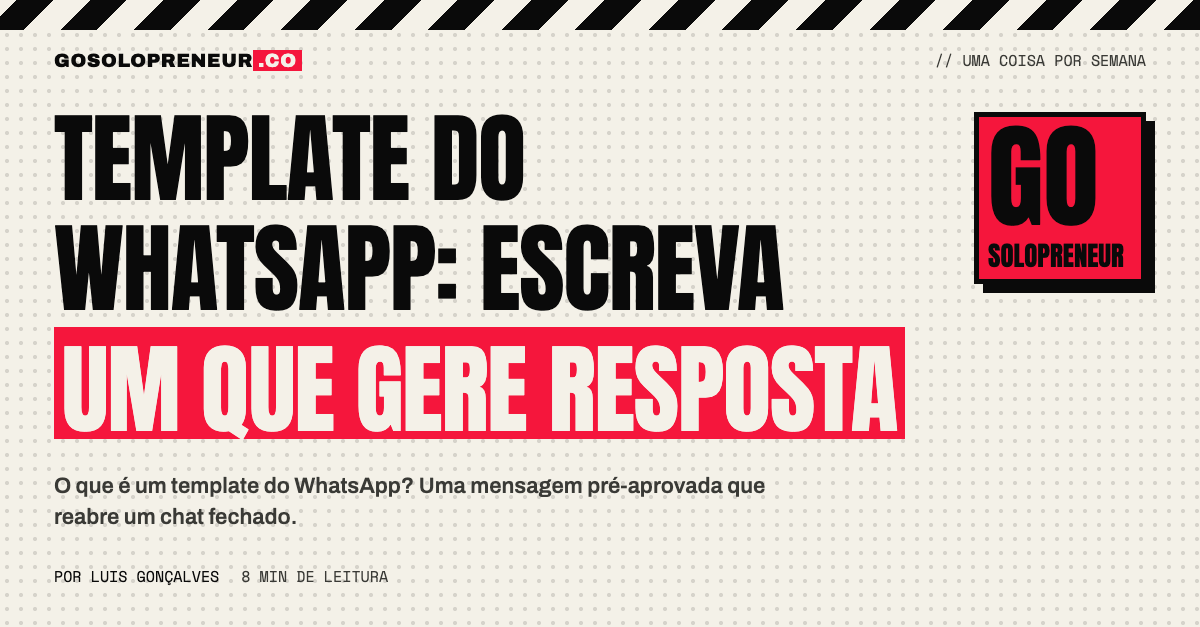 Celular mostrando uma notificação de mensagem: como escrever um template do WhatsApp que gera resposta