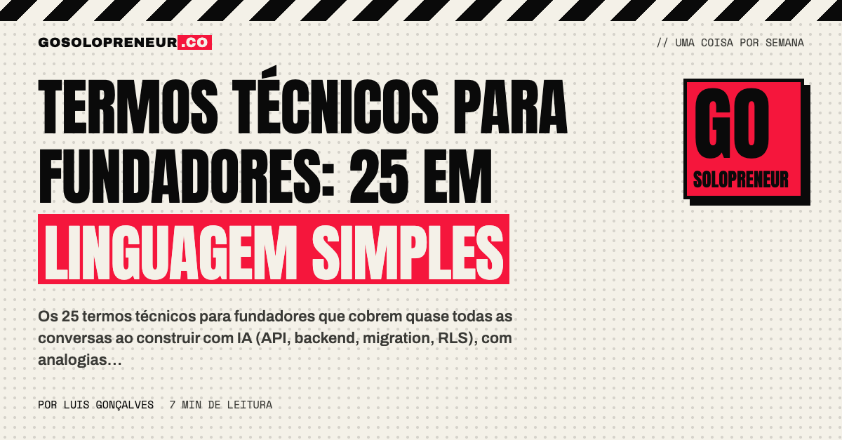 Termos técnicos para fundadores: 25 em linguagem simples