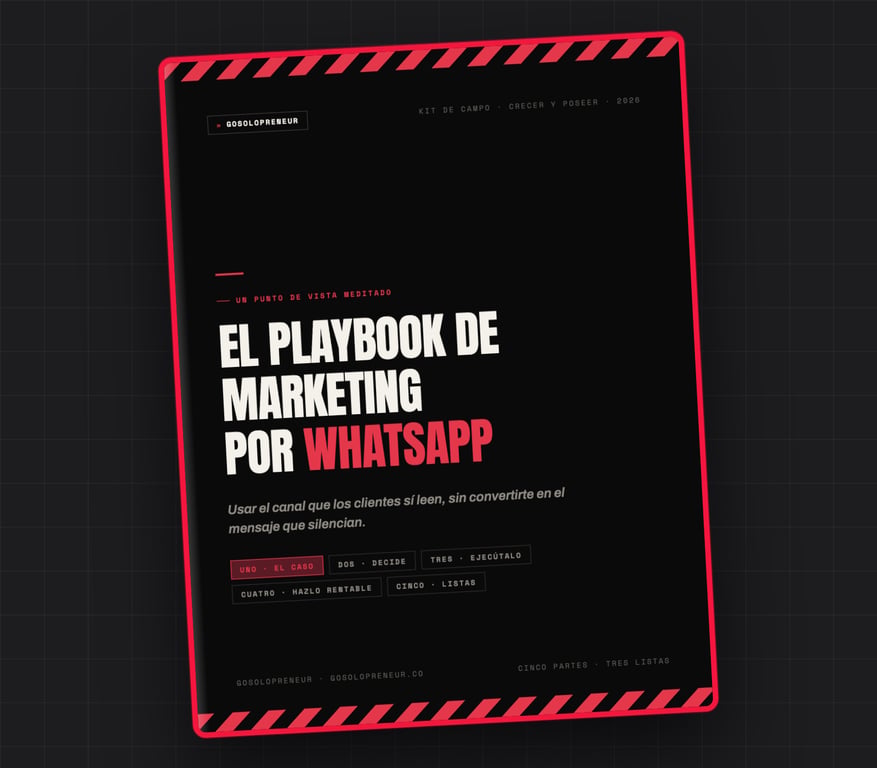 El Playbook de marketing por WhatsApp, portada de la guía gratuita