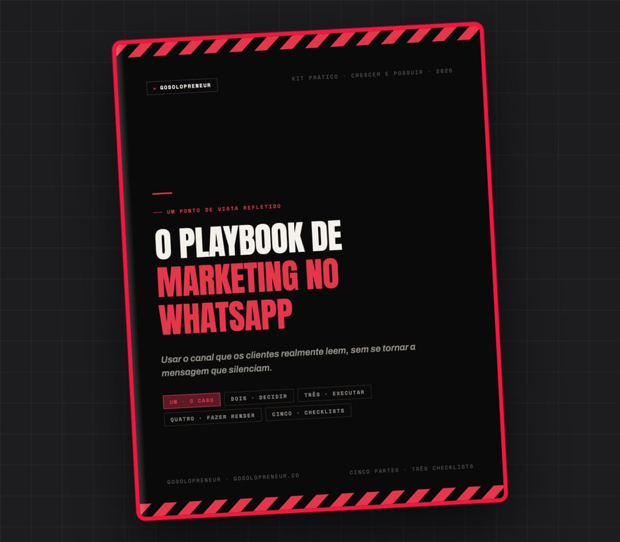 O Playbook de Marketing no WhatsApp, capa do guia gratuito