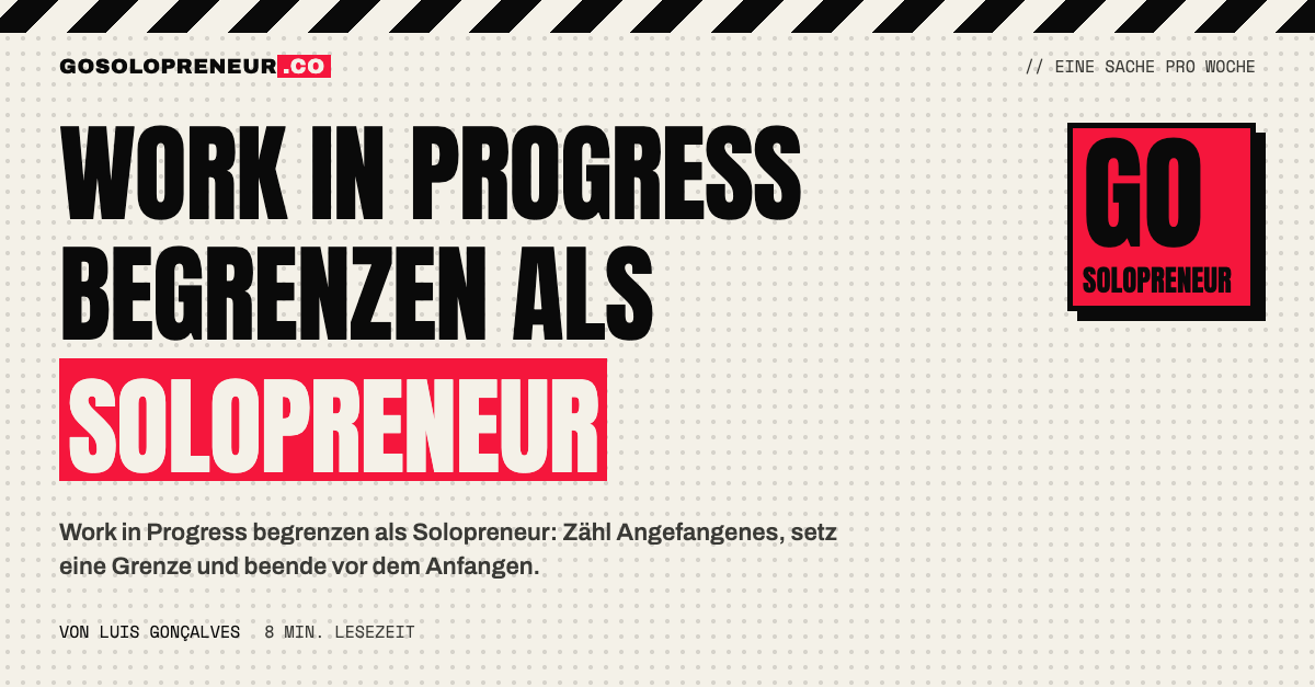 Work in Progress begrenzen: ein Board mit wenigen offenen Einträgen und einer klaren Obergrenze.