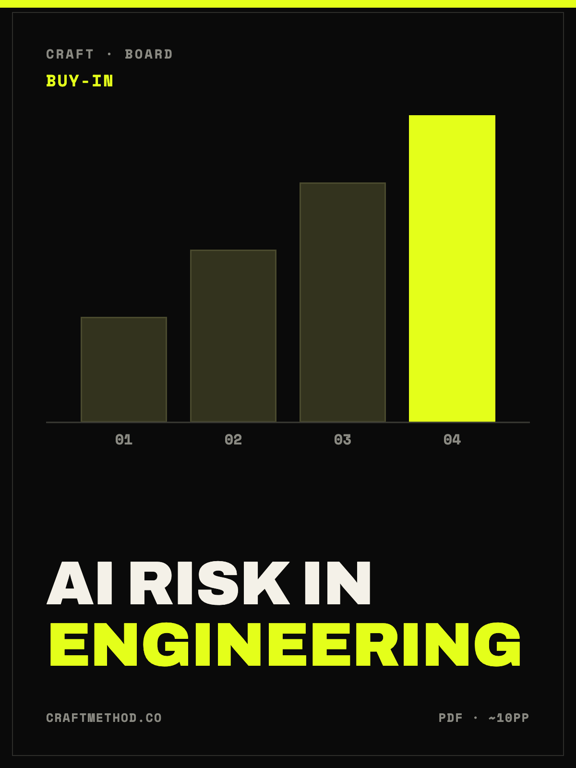 AI Risk in Engineering — A Board Briefing Template