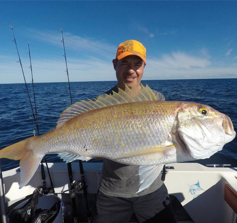 Trophy Red Emperor catch from Turkey Beach