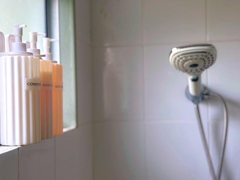 Hot shower facilities