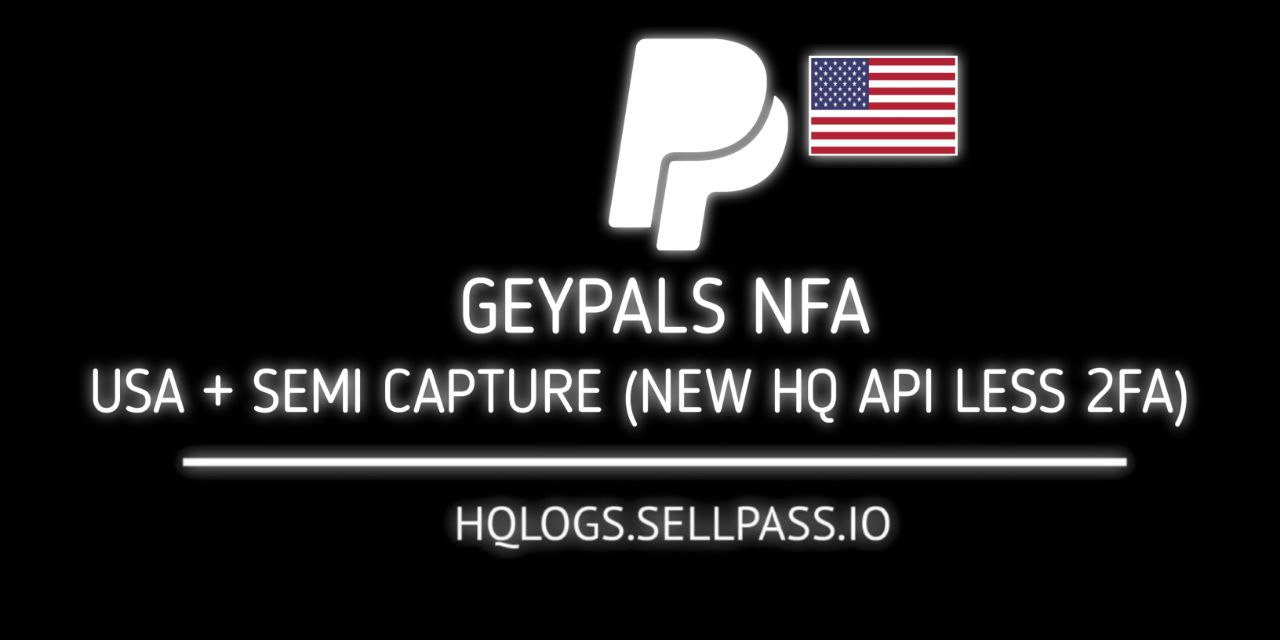 GEYPALS NFA + USA + SEMI CAPTURE (NEW HQ API LESS 2FA)
