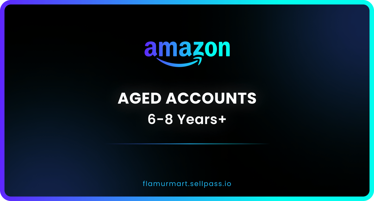 Amazon Aged Account | 8 Years+