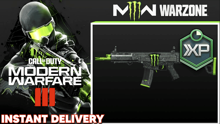 MW3 - Inner Beast Weapon Blueprint (Monster Energy)