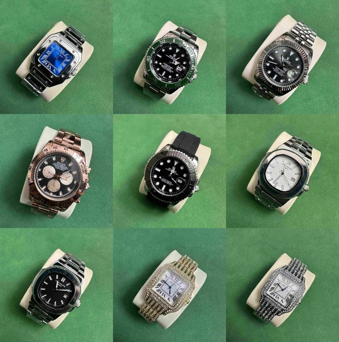 ROLEX OYSTER PERPERTUAL DATE SUBMARINER WATCH 1:1 NO BOX WATCH ONLY 
