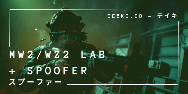 MW2/WZ2 LAB + Spoofer included