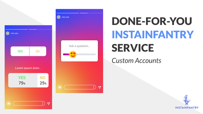 Done-For-You InstaInfantry Custom Accounts Traffic Generation Service