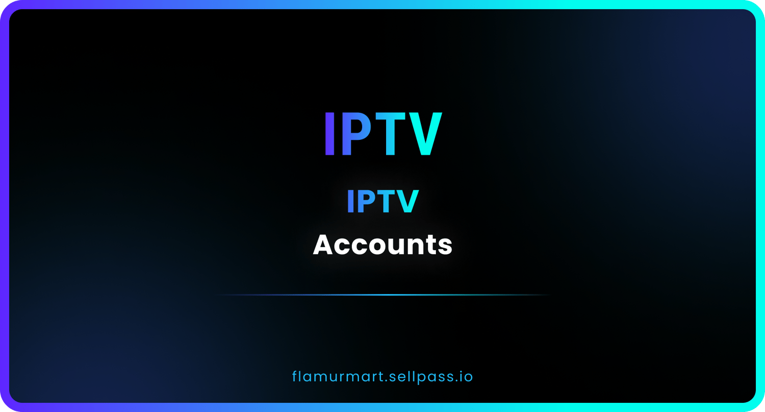 IPTV Accounts┃1 Month Subscription