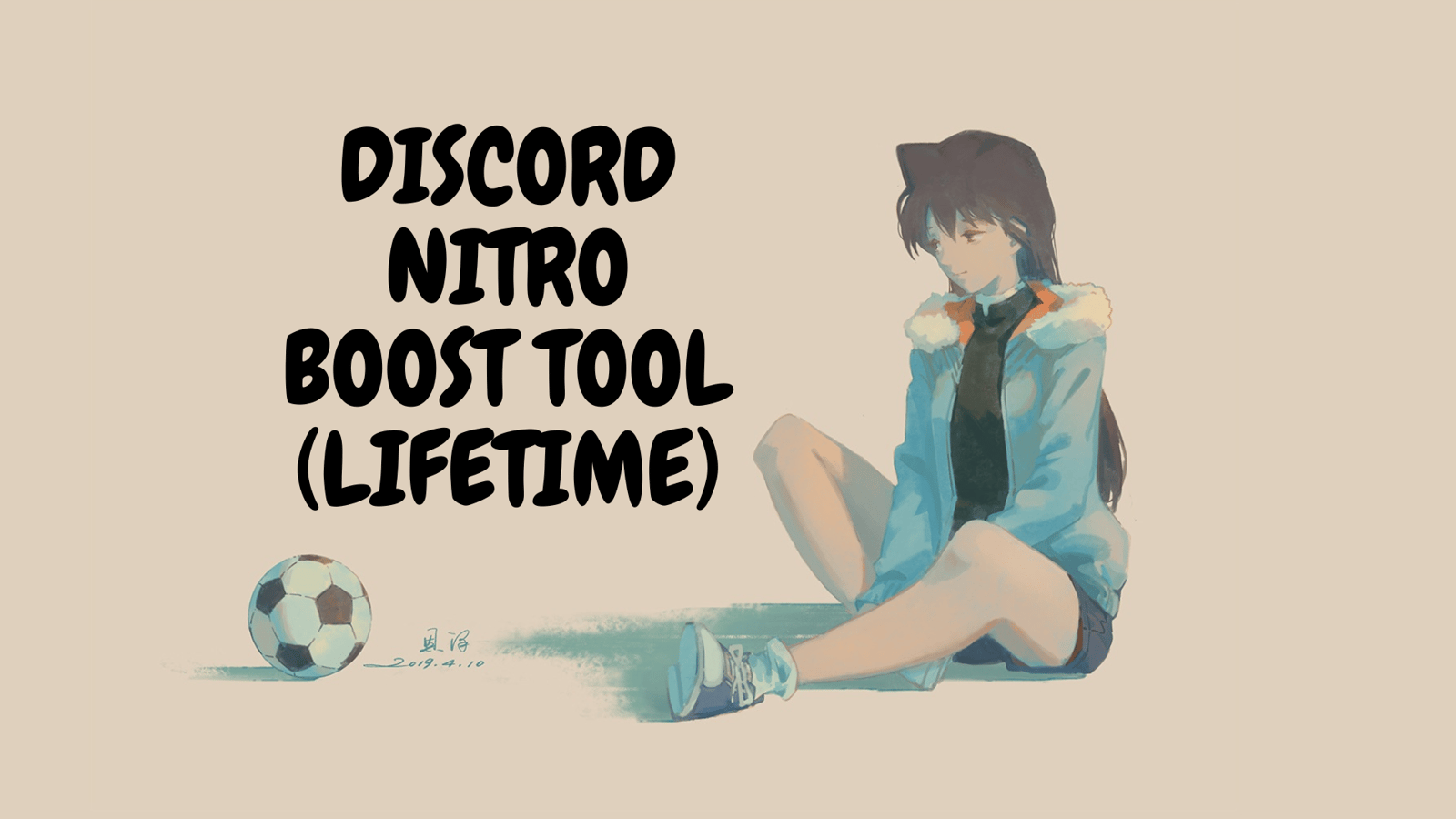 Discord Nitro Boost Tool (Lifetime)