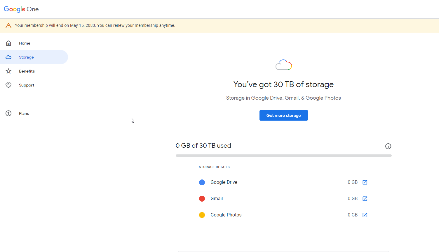 Google One 2/30TB Premium Own Account UPGRADE (1 Year)