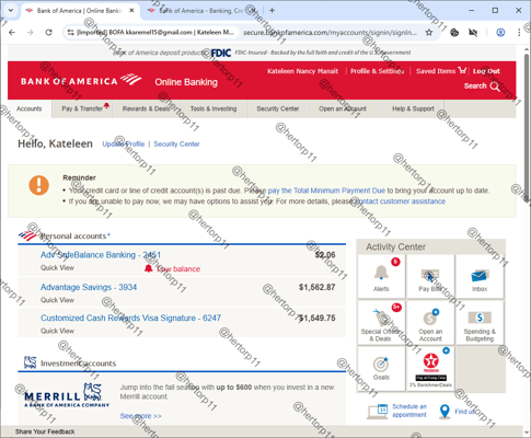 BOFA + octo browser session $3,000