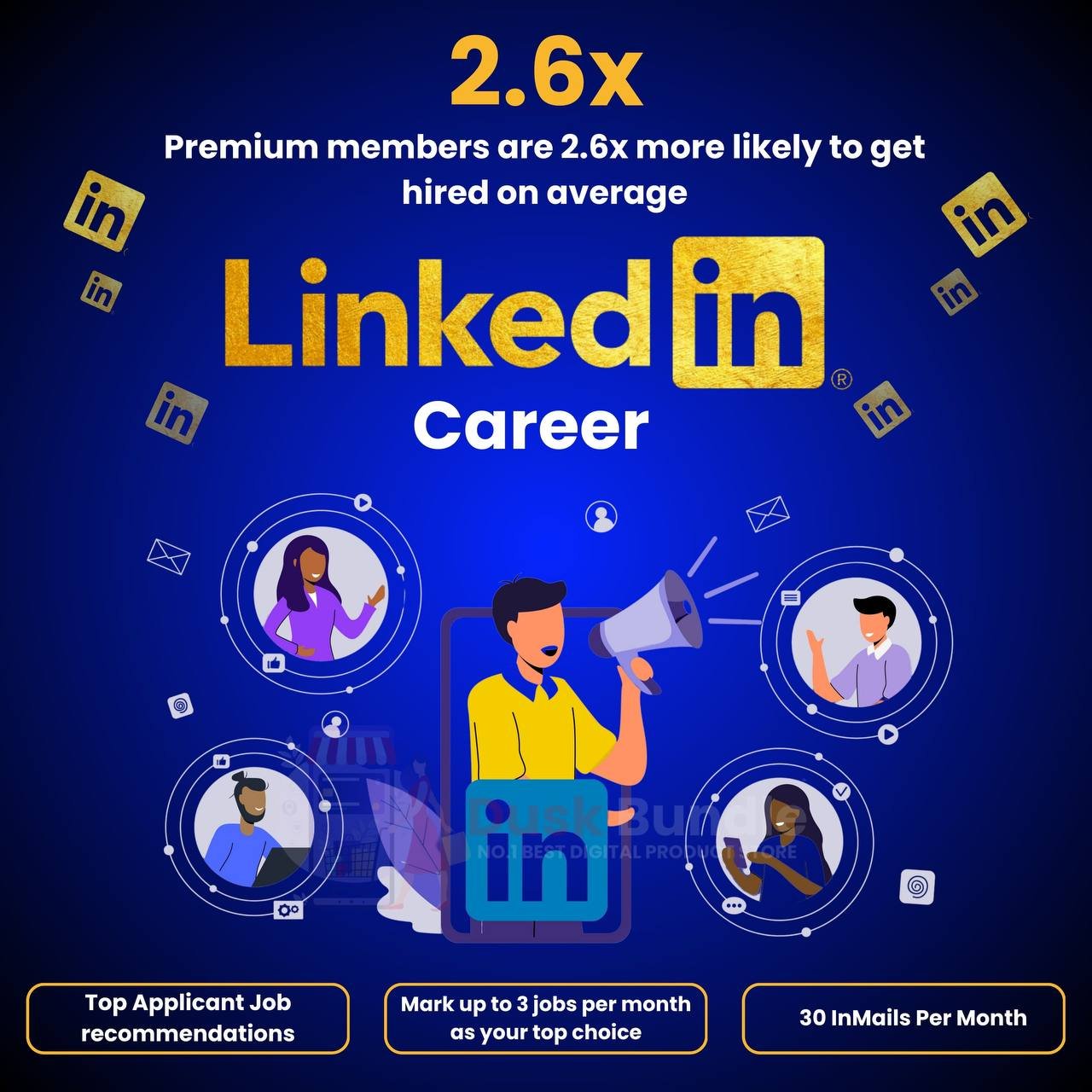 LINKEDIN CAREER PLAN  12 MONTHS