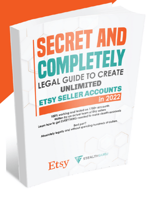 ETSY SELLER STEALTH ACCOUNT MAKING GUIDE [WORKS RIGHT NOW]