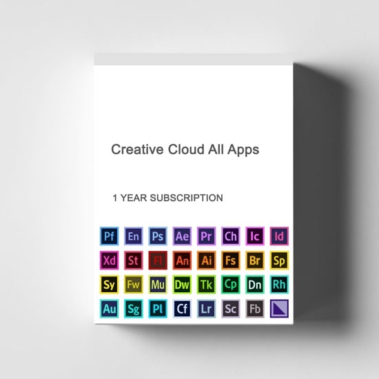 Adobe Creative Cloud All 20+ Apps - 1 YEAR LICENSE - 100GB Storage (PRIVATE ACCOUNT/PERSONAL EMAIL AVAILABLE)