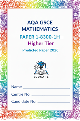 AQA GCSE Mathematics  Higher Predicted Papers 2026 with Marking Scheme