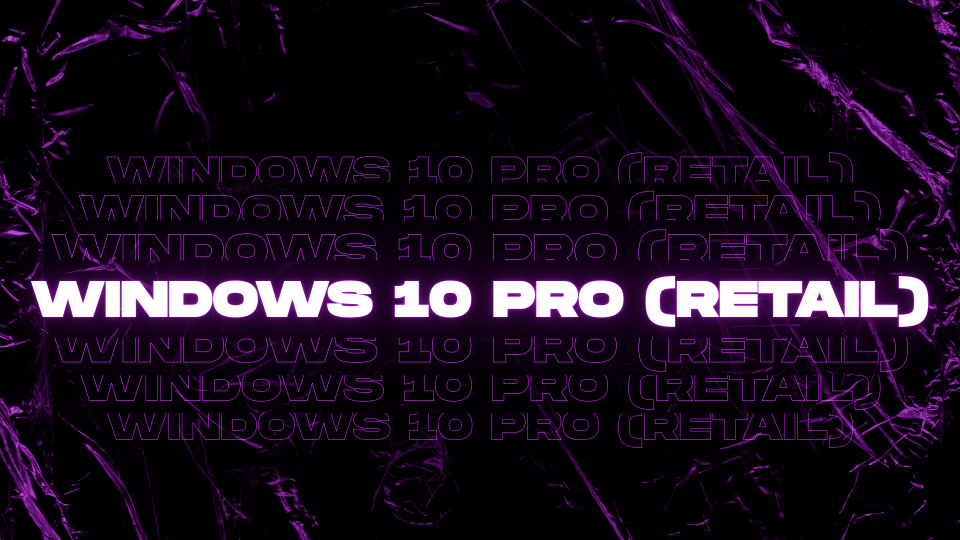 Windows 10 Pro (Retail)