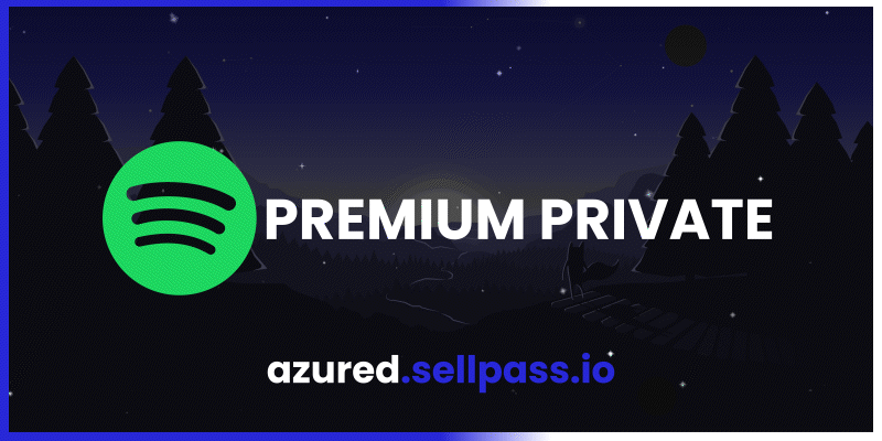 Spotify Premium  |  Private  |  12 Months