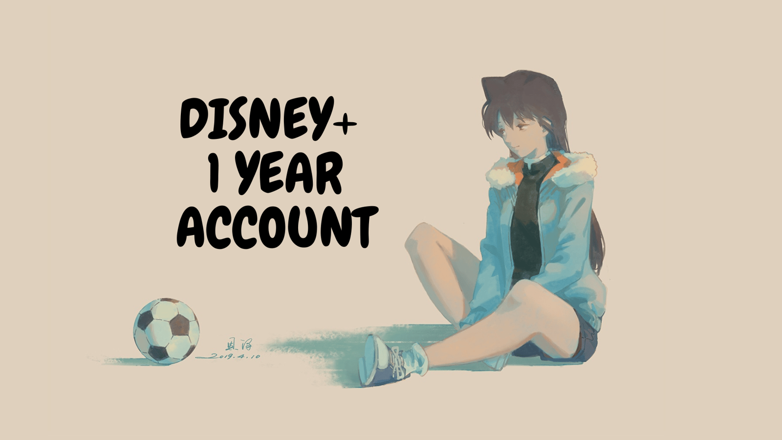 Disney+ 1 Year Account
